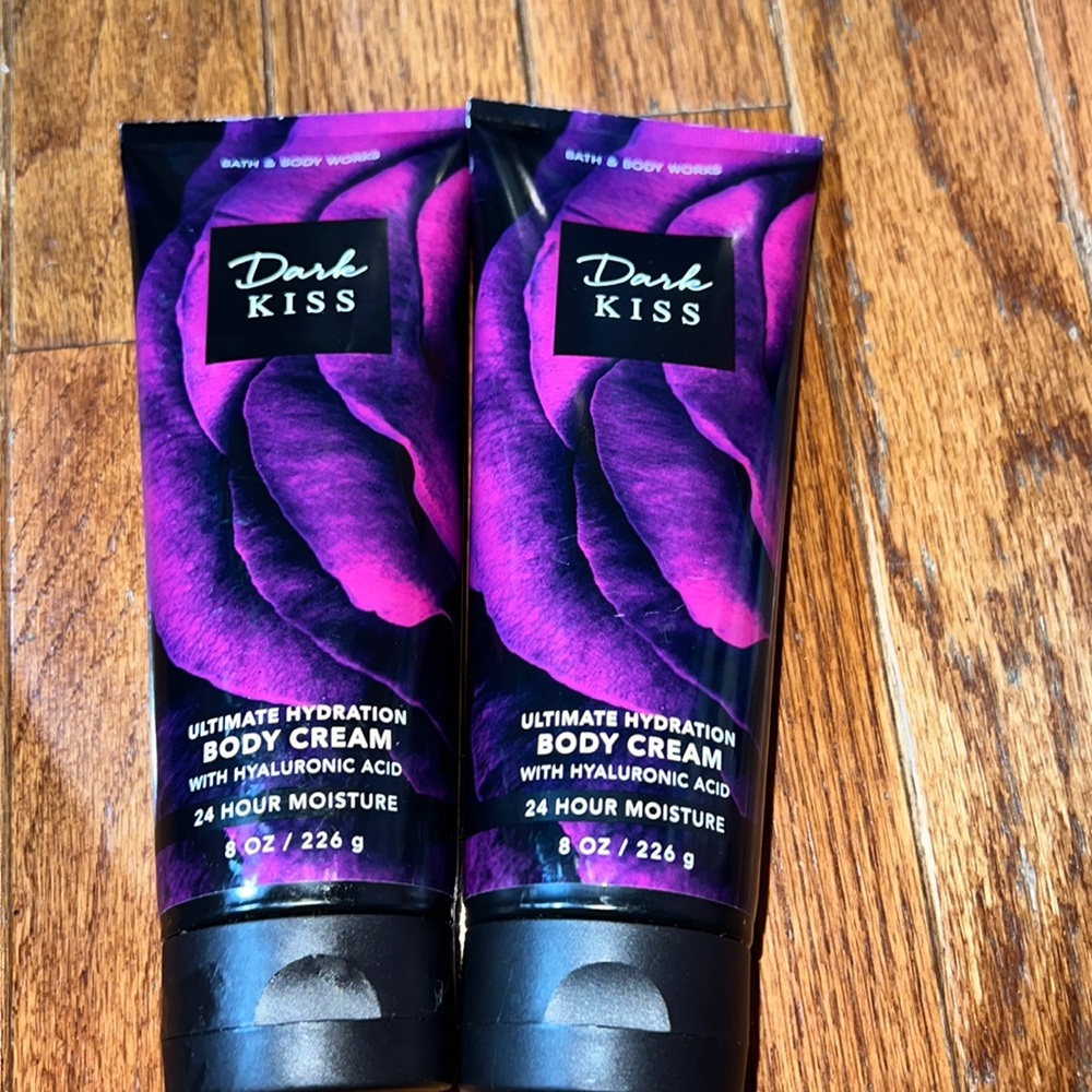BBW 2pc Dark Kiss Body Creams